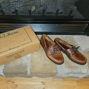 LL Bean Men's Size 9 Casco Bay Boat Moccasin